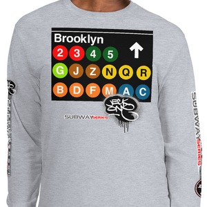 LONG SLEEVE TEE  (uniSex) : BROOKLYN -(2020 upgraded classic)