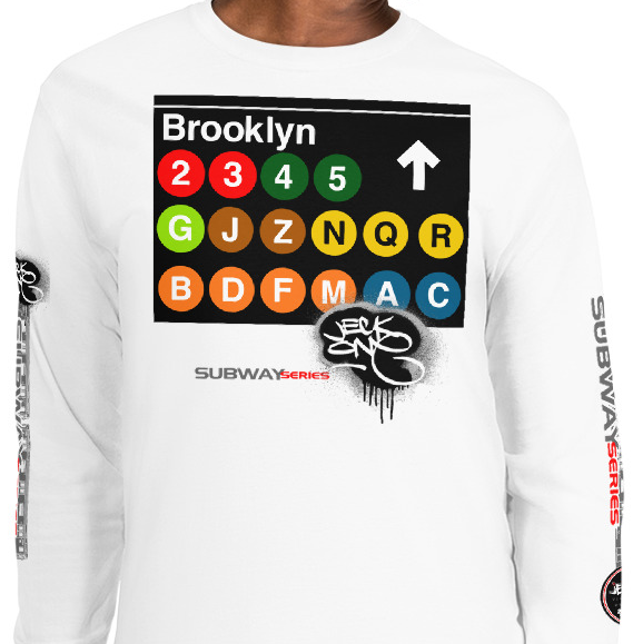 LONG SLEEVE TEE  (uniSex) : BROOKLYN -(2020 upgraded classic)