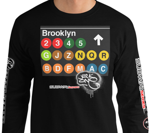 LONG SLEEVE TEE  (uniSex) : BROOKLYN -(2020 upgraded classic)