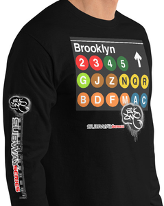 LONG SLEEVE TEE  (uniSex) : BROOKLYN -(2020 upgraded classic)