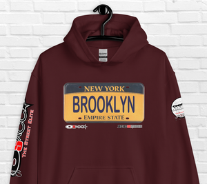 HOODIE (uniSex): BROOKLYN -VanityPlate