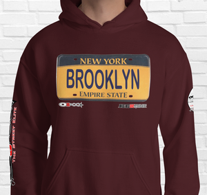 HOODIE (uniSex): BROOKLYN -VanityPlate