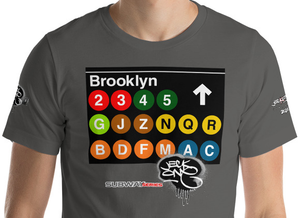 SHORT SLEEVE TEE  (uniSex) : BROOKLYN -(2020 upgraded classic)