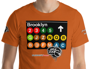 SHORT SLEEVE TEE  (uniSex) : BROOKLYN -(2020 upgraded classic)