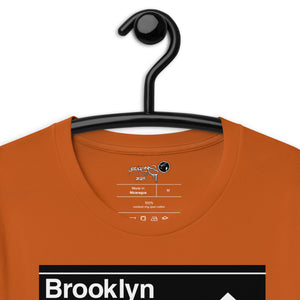 SHORT SLEEVE TEE  (uniSex) : BROOKLYN -(2020 upgraded classic)