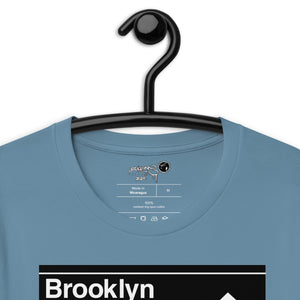 SHORT SLEEVE TEE  (uniSex) : BROOKLYN -(2020 upgraded classic)