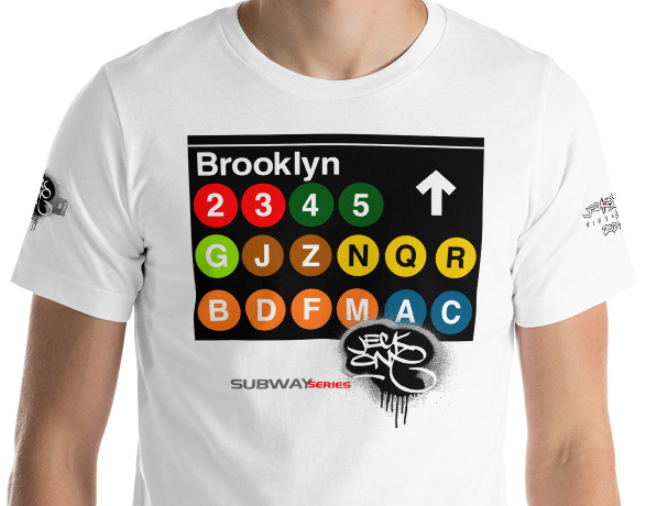 SHORT SLEEVE TEE  (uniSex) : BROOKLYN -(2020 upgraded classic)