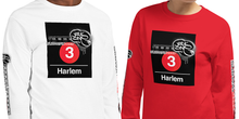 LONG SLEEVE TEE  (uniSex) : HARLEM -(2020 upgraded classic)