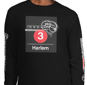 LONG SLEEVE TEE  (uniSex) : HARLEM -(2020 upgraded classic)