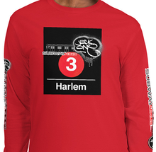 LONG SLEEVE TEE  (uniSex) : HARLEM -(2020 upgraded classic)