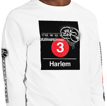 LONG SLEEVE TEE  (uniSex) : HARLEM -(2020 upgraded classic)