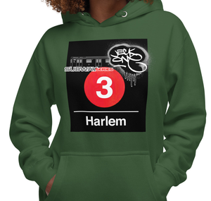 HOODIE (uniSex) : HARLEM -(classic)