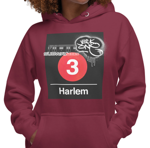 HOODIE (uniSex) : HARLEM -(classic)