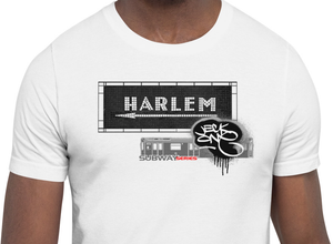 SHORT SLEEVE TEE  (uniSex) : HARLEM (tiled classic)