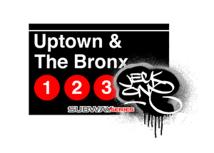 LONG SLEEVE TEE  (uniSex) : UPTOWN & THE BRONX -(2020 upgraded classic)