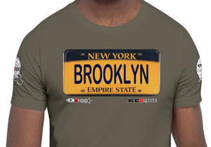 SHORT SLEEVE TEE SHIRT (uniSex) : BROOKLYN 2019 (JECKONE X oeroSTREETautomotive Custom Classics)