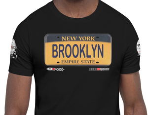 SHORT SLEEVE TEE SHIRT (uniSex) : BROOKLYN 2019 (JECKONE X oeroSTREETautomotive Custom Classics)