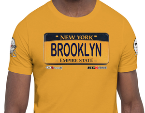 SHORT SLEEVE TEE SHIRT (uniSex) : BROOKLYN 2019 (JECKONE X oeroSTREETautomotive Custom Classics)