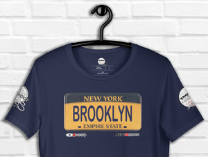 SHORT SLEEVE TEE SHIRT (uniSex) : BROOKLYN 2019 (JECKONE X oeroSTREETautomotive Custom Classics)