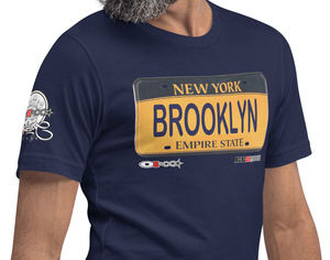 SHORT SLEEVE TEE SHIRT (uniSex) : BROOKLYN 2019 (JECKONE X oeroSTREETautomotive Custom Classics)