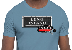 SHORT SLEEVE TEE SHIRT (uniSex) : LONG ISLAND (classic)