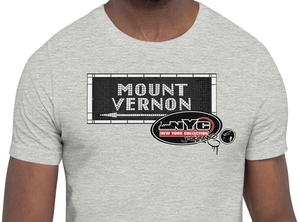 SHORT SLEEVE TEE SHIRT (uniSex) : MOUNT VERNON (classic)