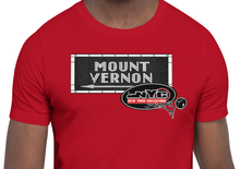 SHORT SLEEVE TEE SHIRT (uniSex) : MOUNT VERNON (classic)