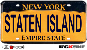 HOODIE (uniSex): STATEN ISLAND -VanityPlate