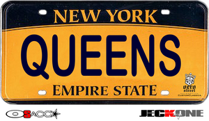 HOODIE (uniSex): QUEENS -VanityPlate