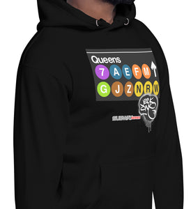 HOODIE (uniSex) : QUEENS -(classic)