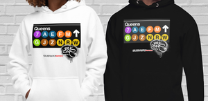 HOODIE (uniSex) : QUEENS -(classic)