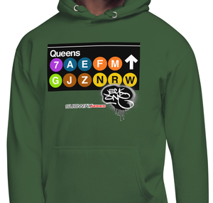 HOODIE (uniSex) : QUEENS -(classic)