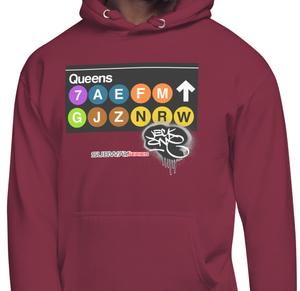 HOODIE (uniSex) : QUEENS -(classic)