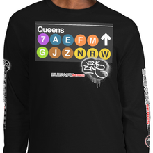 LONG SLEEVE TEE  (uniSex) : QUEENS -(2020 upgraded classic)