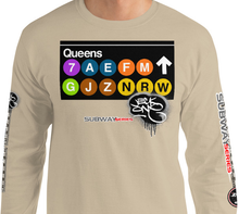 LONG SLEEVE TEE  (uniSex) : QUEENS -(2020 upgraded classic)