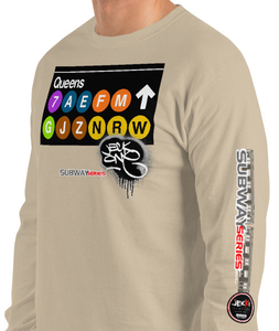 LONG SLEEVE TEE  (uniSex) : QUEENS -(2020 upgraded classic)