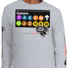 LONG SLEEVE TEE  (uniSex) : QUEENS -(2020 upgraded classic)