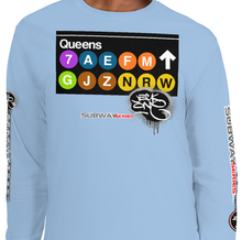 LONG SLEEVE TEE  (uniSex) : QUEENS -(2020 upgraded classic)