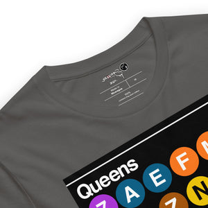 SHORT SLEEVE TEE  (uniSex) : QUEENS -(2020 upgraded classic)