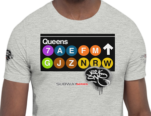 SHORT SLEEVE TEE  (uniSex) : QUEENS -(2020 upgraded classic)