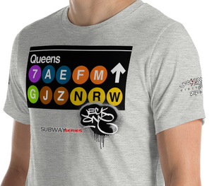 SHORT SLEEVE TEE  (uniSex) : QUEENS -(2020 upgraded classic)