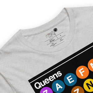 SHORT SLEEVE TEE  (uniSex) : QUEENS -(2020 upgraded classic)