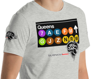 SHORT SLEEVE TEE  (uniSex) : QUEENS -(2020 upgraded classic)