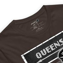 SHORT SLEEVE TEE  (uniSex) :  QUEENS (tiled) -(2020 upgraded classic)