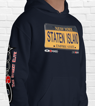 HOODIE (uniSex): STATEN ISLAND -VanityPlate