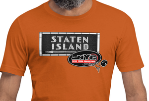 SHORT SLEEVE TEE SHIRT (uniSex) : STATEN ISLAND (classic)