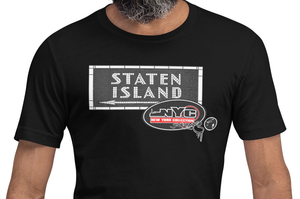 SHORT SLEEVE TEE SHIRT (uniSex) : STATEN ISLAND (classic)