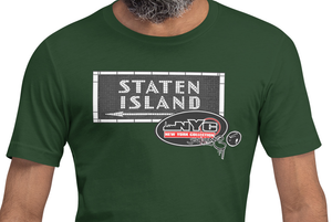 SHORT SLEEVE TEE SHIRT (uniSex) : STATEN ISLAND (classic)