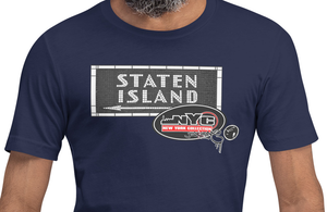 SHORT SLEEVE TEE SHIRT (uniSex) : STATEN ISLAND (classic)