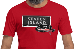 SHORT SLEEVE TEE SHIRT (uniSex) : STATEN ISLAND (classic)